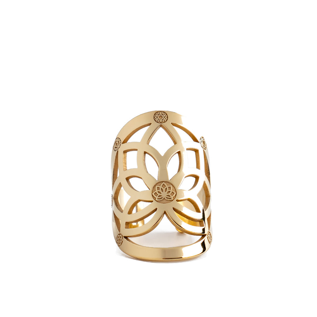 Lotus Chakra Ring