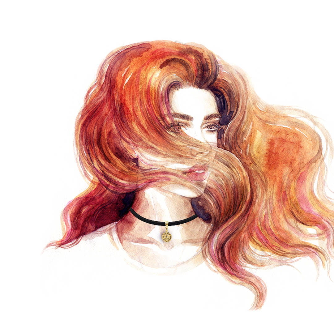 The Elements Black Choker