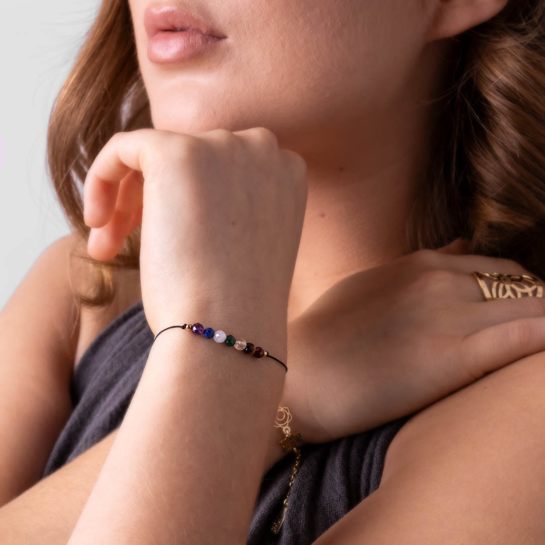 Chakra Cord Bracelet