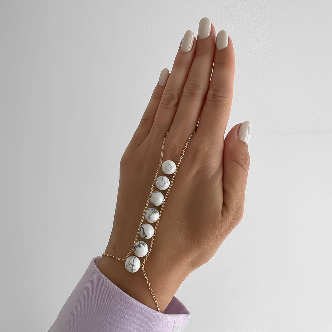 Howlite Chakra Bracelet