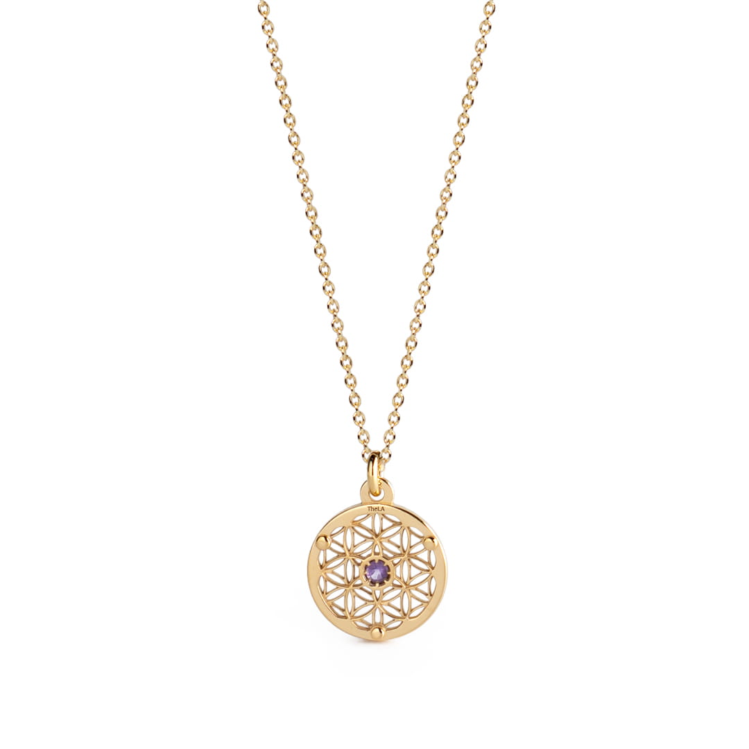 Small Flower of Life Necklace