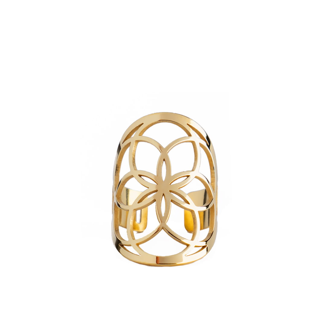 Flower of Life Ring