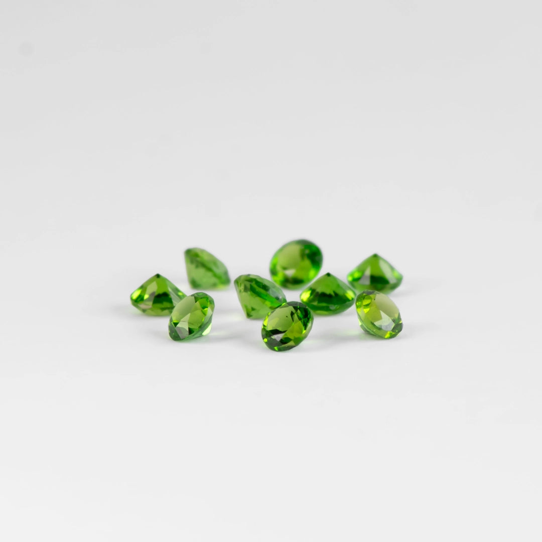 Tree of Life Earrings with Chrome Diopside
