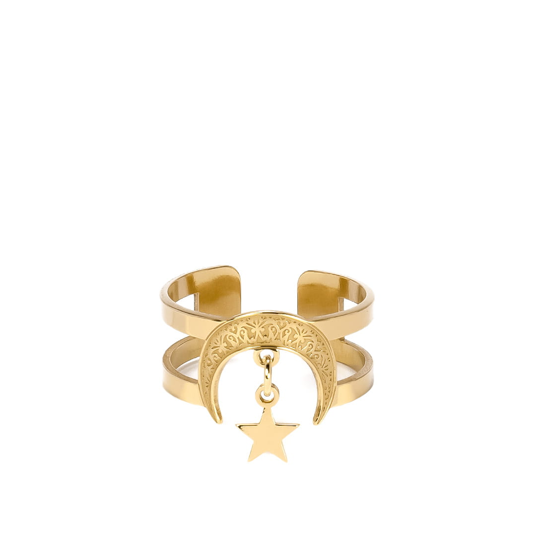 Moon Lunula Ring