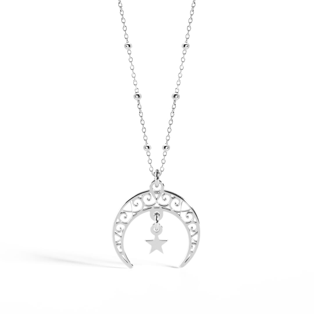 Moon Lunula Necklace