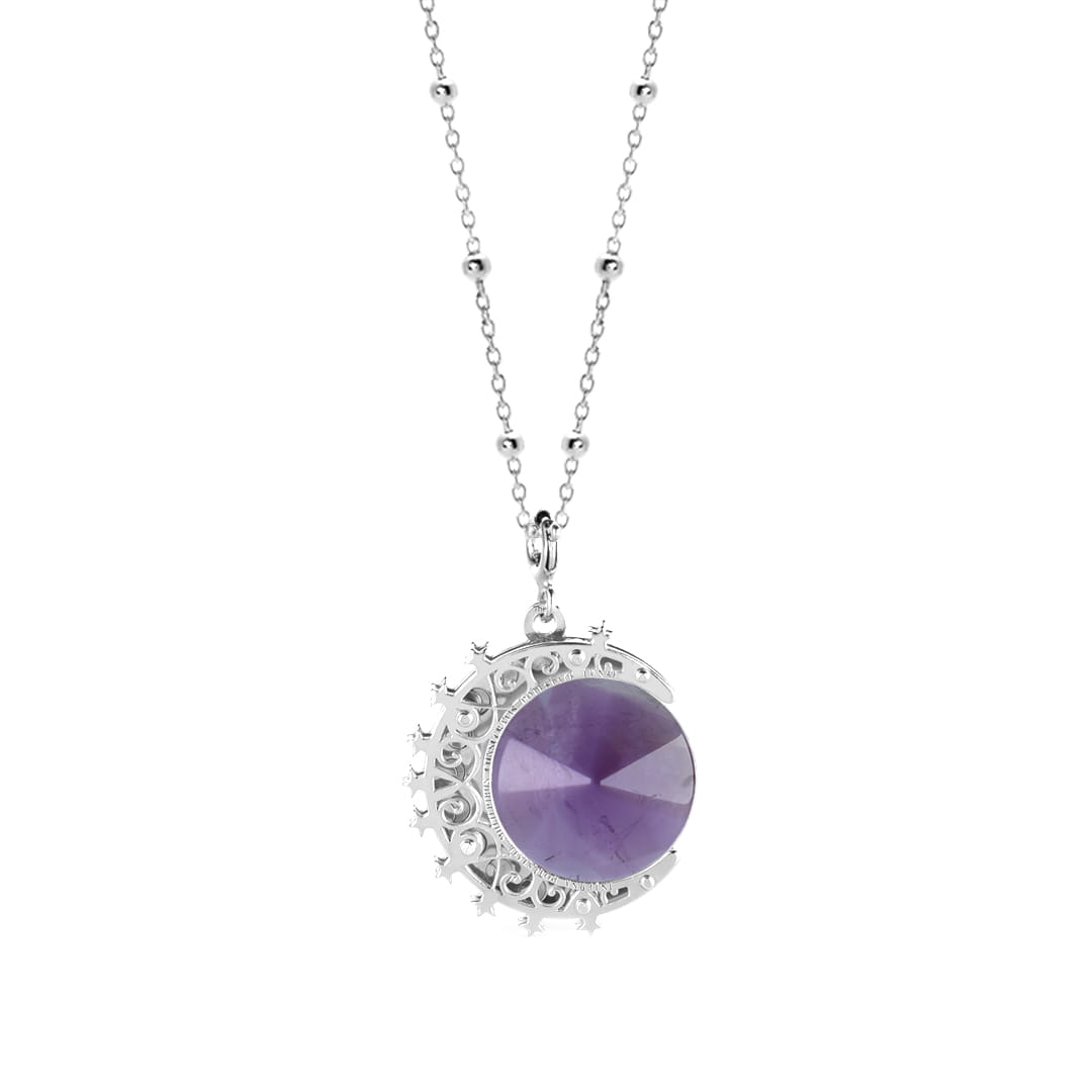 Moon Amethyst Necklace