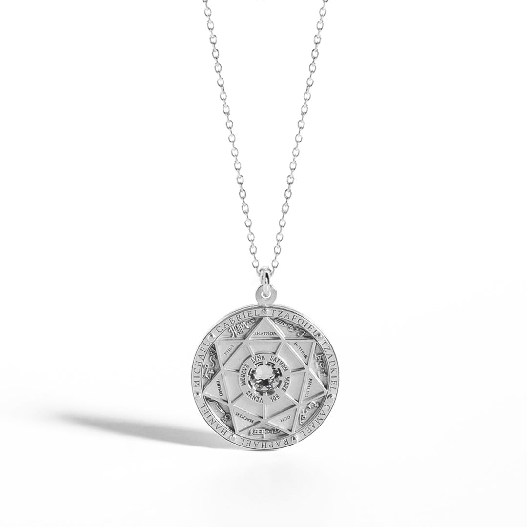 Talisman of the 7 Archangels Crystal Necklace