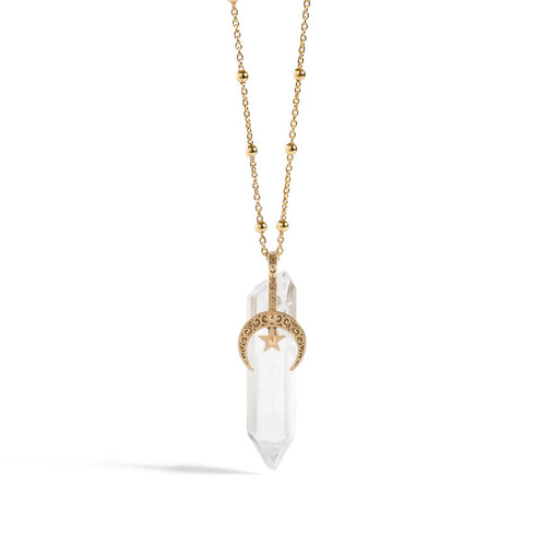 Lunar Quartz Necklace main image 1